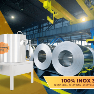 INOX 304 nồi cháo 60L