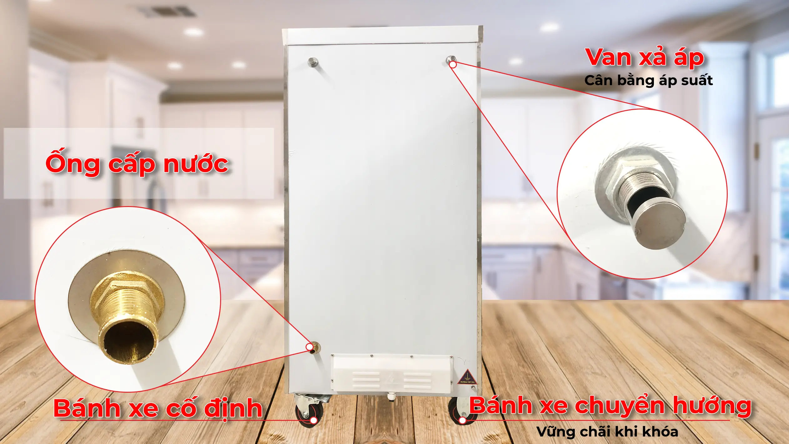 Tủ Hấp Điện Nhập Khẩu - mat sau 1