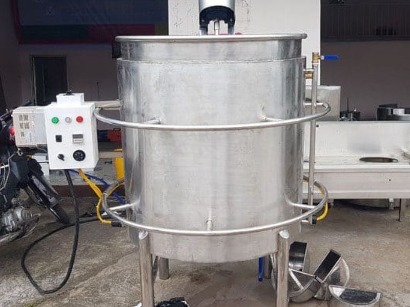 Nồi Nấu Trà Sữa Công Nghiệp Inox Có Cánh Khuấy 5 lợi ích khi dùng nồi nấu trà sữa