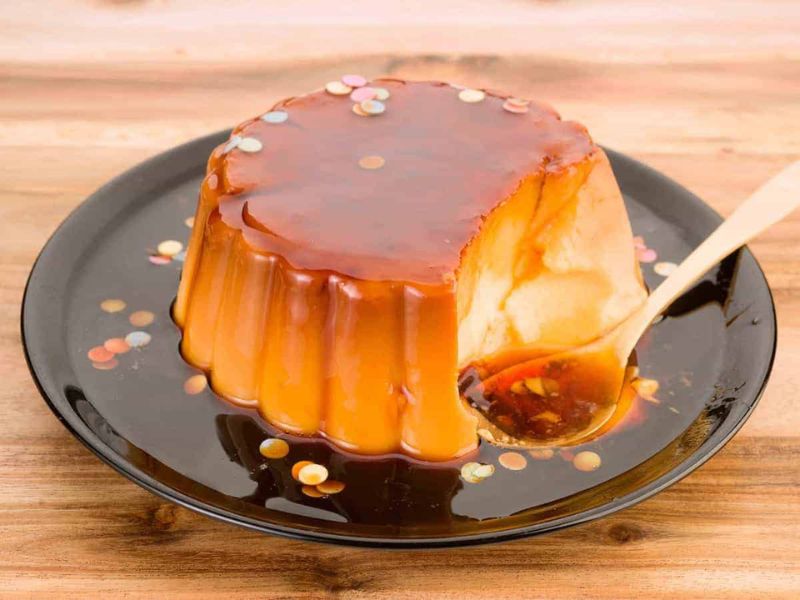 Đường Caramel là thành phần không thể thiếu 