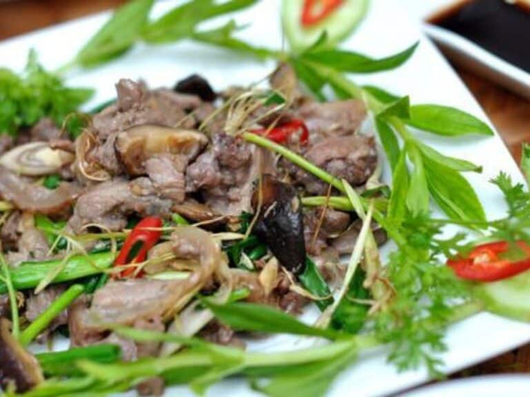 CÁCH LÀM THỊT CHÓ XÀO LĂN NGON TUYỆT ĐỈNH