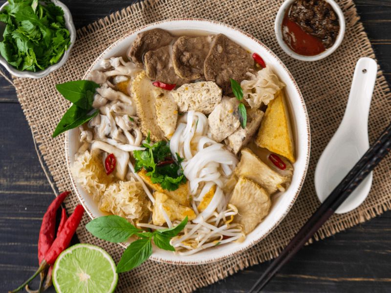 Cách nấu phở chay