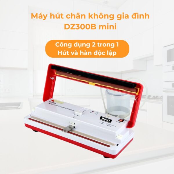 Máy hút chân không mini gia đình DZ-300B - Ảnh 2