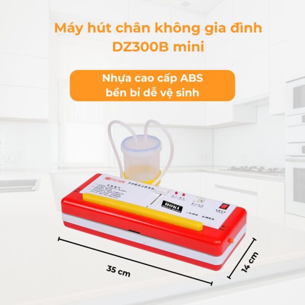 Máy hút chân không mini gia đình DZ-300B - Ảnh 4