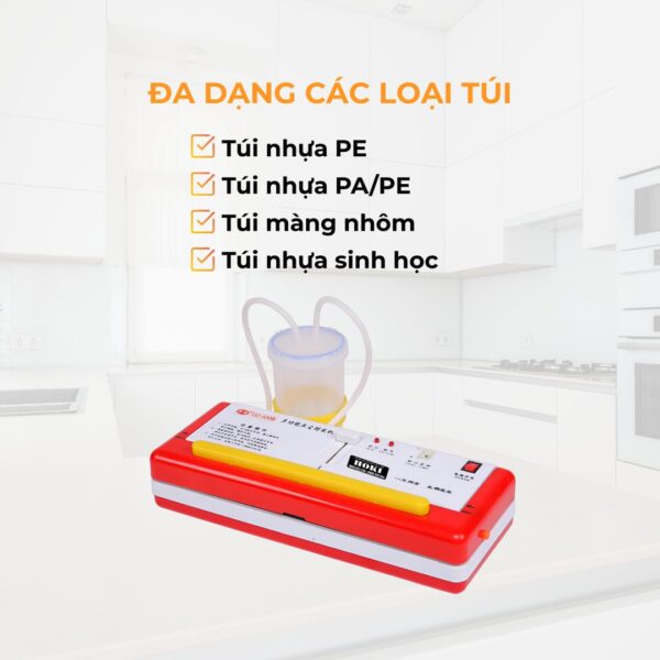 Máy hút chân không mini gia đình DZ-300B - Ảnh 5