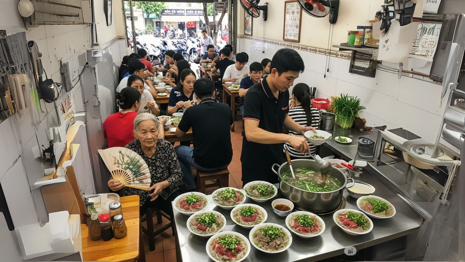 giai ma roi noi nau pho dien