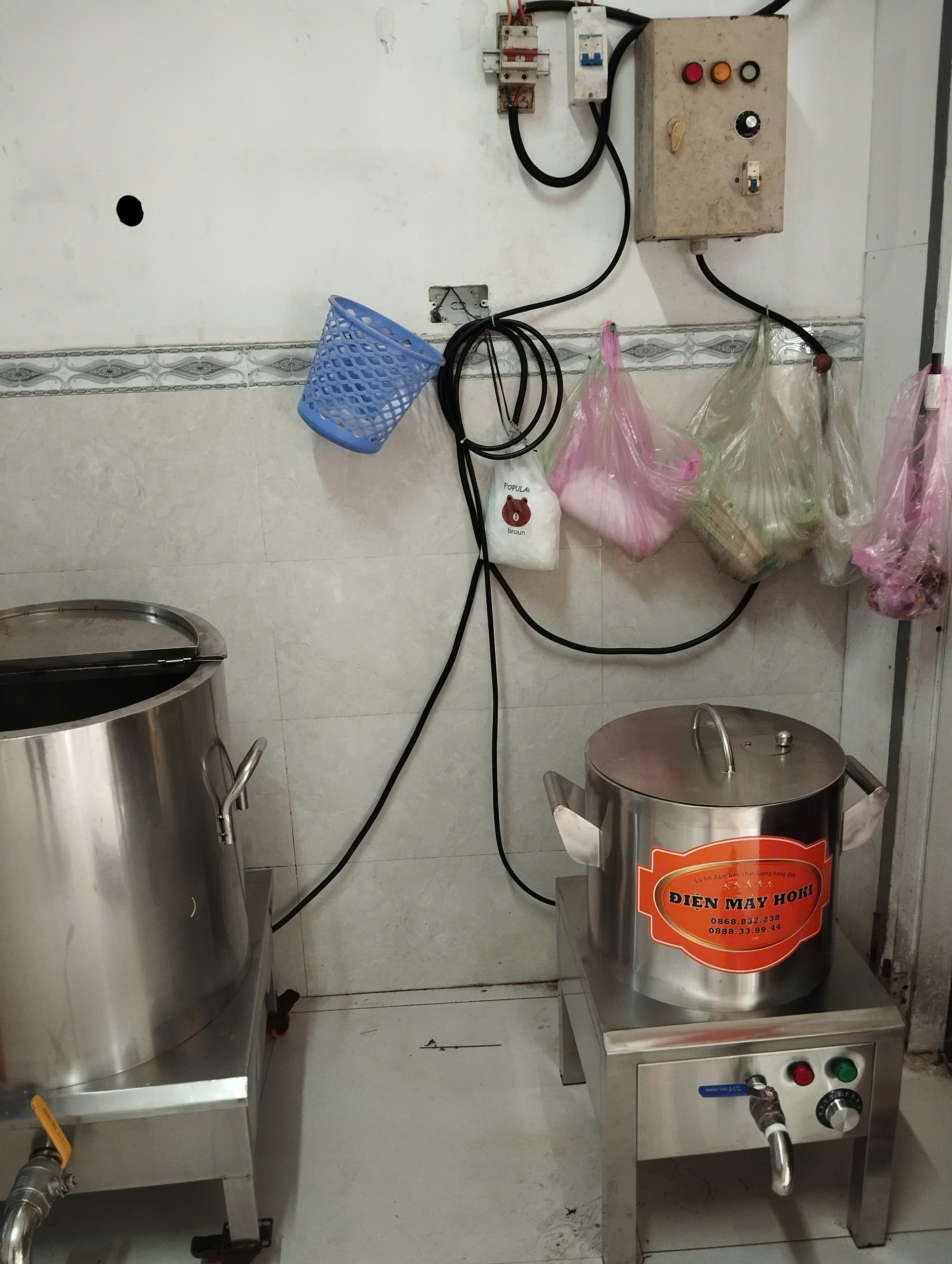 Nồi nấu phở điện cho quán nhỏ